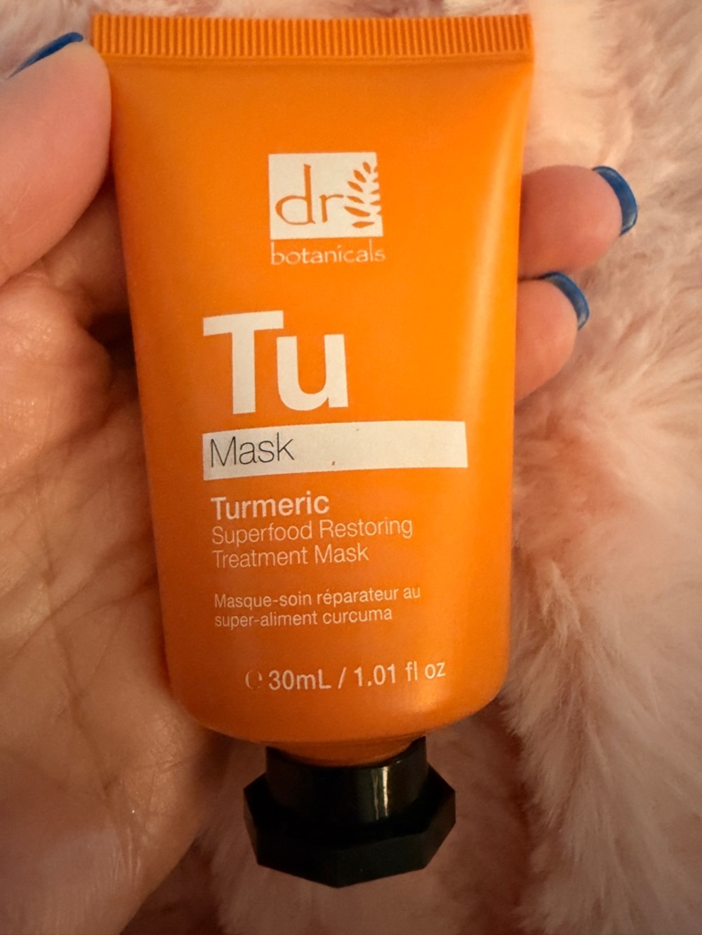 DR. BOTANICALS Turmeric Superfood Restoring Treatment Mask 1.01 Fl Oz NEW